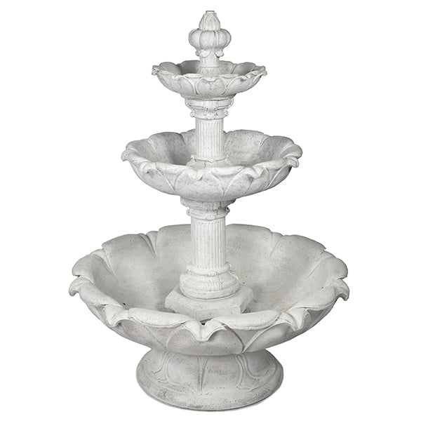 Photo of Large 3 Tier Leaf Fountain - Marquis Gargden