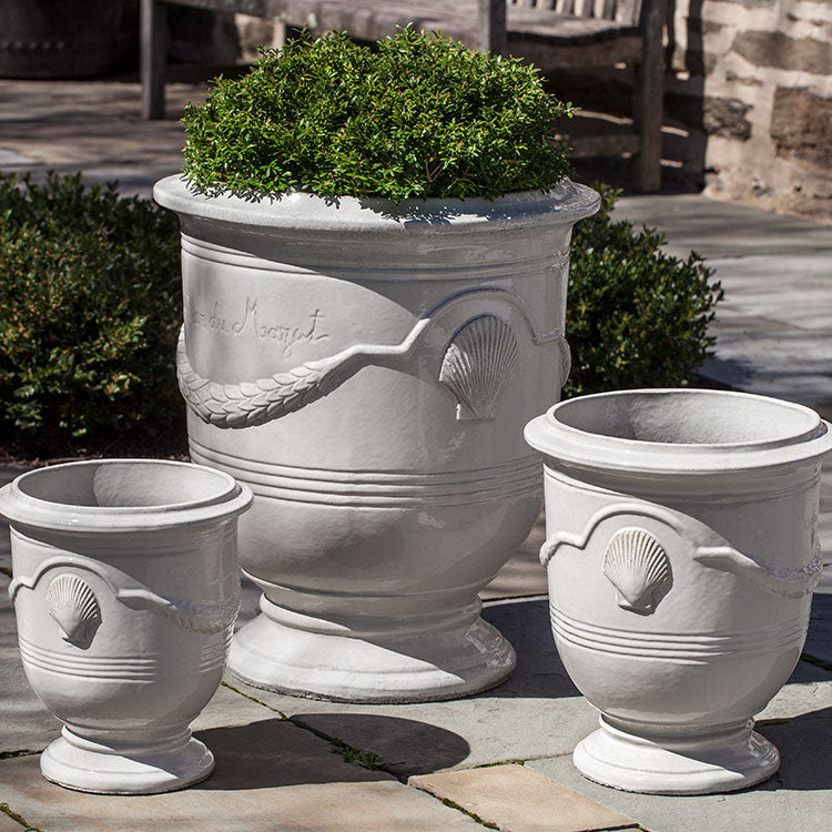 Photo of Campania Cote D'Azur Planter - Set of 3 - Marquis Gardens