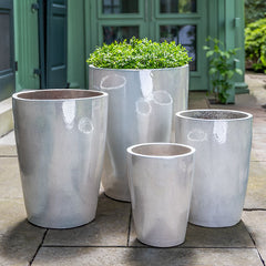 Photo of Campania Ojai Planter - Pearl - Set of 4 - Marquis Gardens