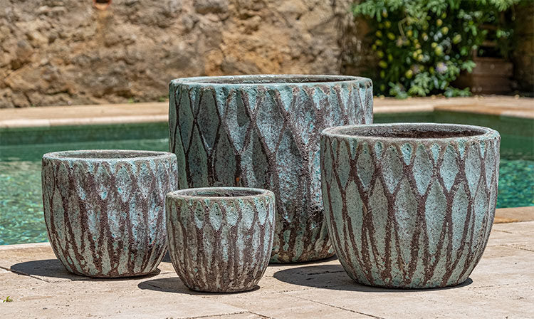 Photo of Campania Navigli Planter Set of 4 - Marquis Gardens