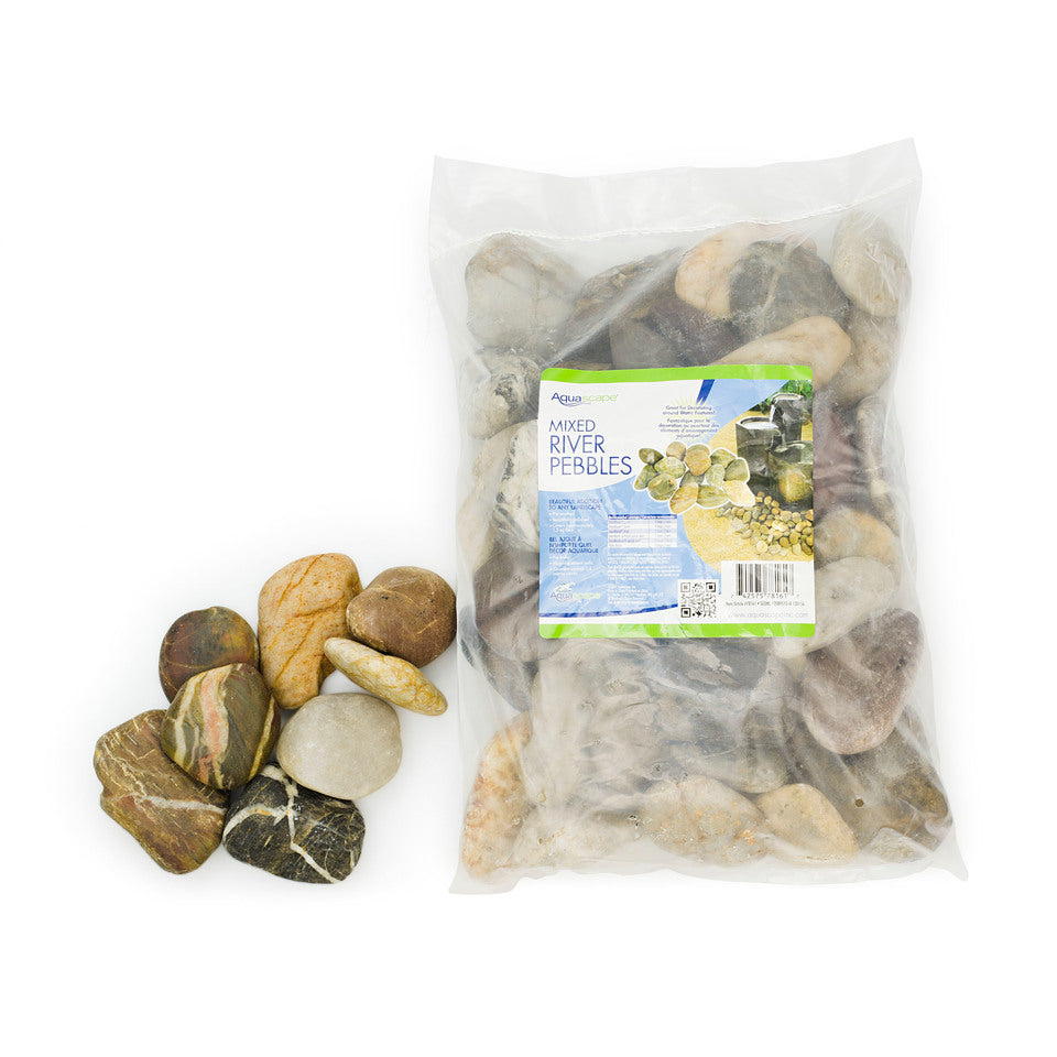 Photo of Aquascape River Pebbles - 10 kg / 22 lbs - Marquis Gardens