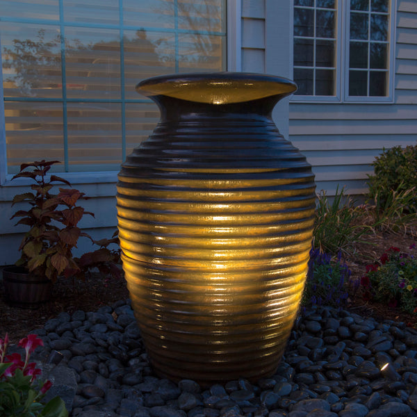 Photo of Aquascape Rippled Urns - Marquis Gardens