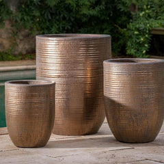 Photo of Campania Riga Planters Set of 3 - Marquis Gardens