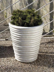 Photo of Campania Round Ruffle Planter Set of 3 - Marquis Gardens