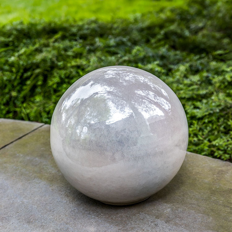 Photo of Campania Glazed Sphere - Marquis Gardens