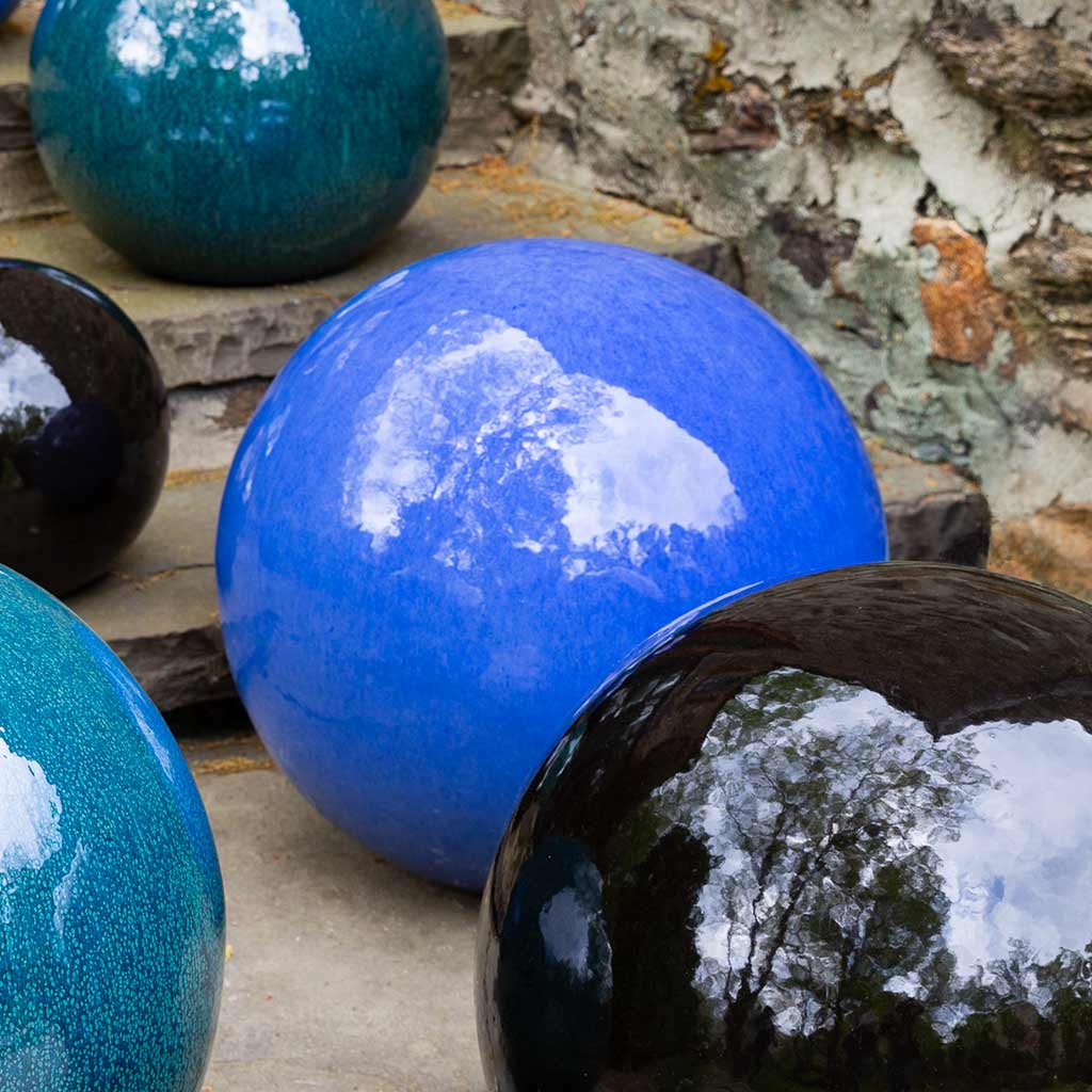 Photo of Campania Glazed Sphere - Marquis Gardens