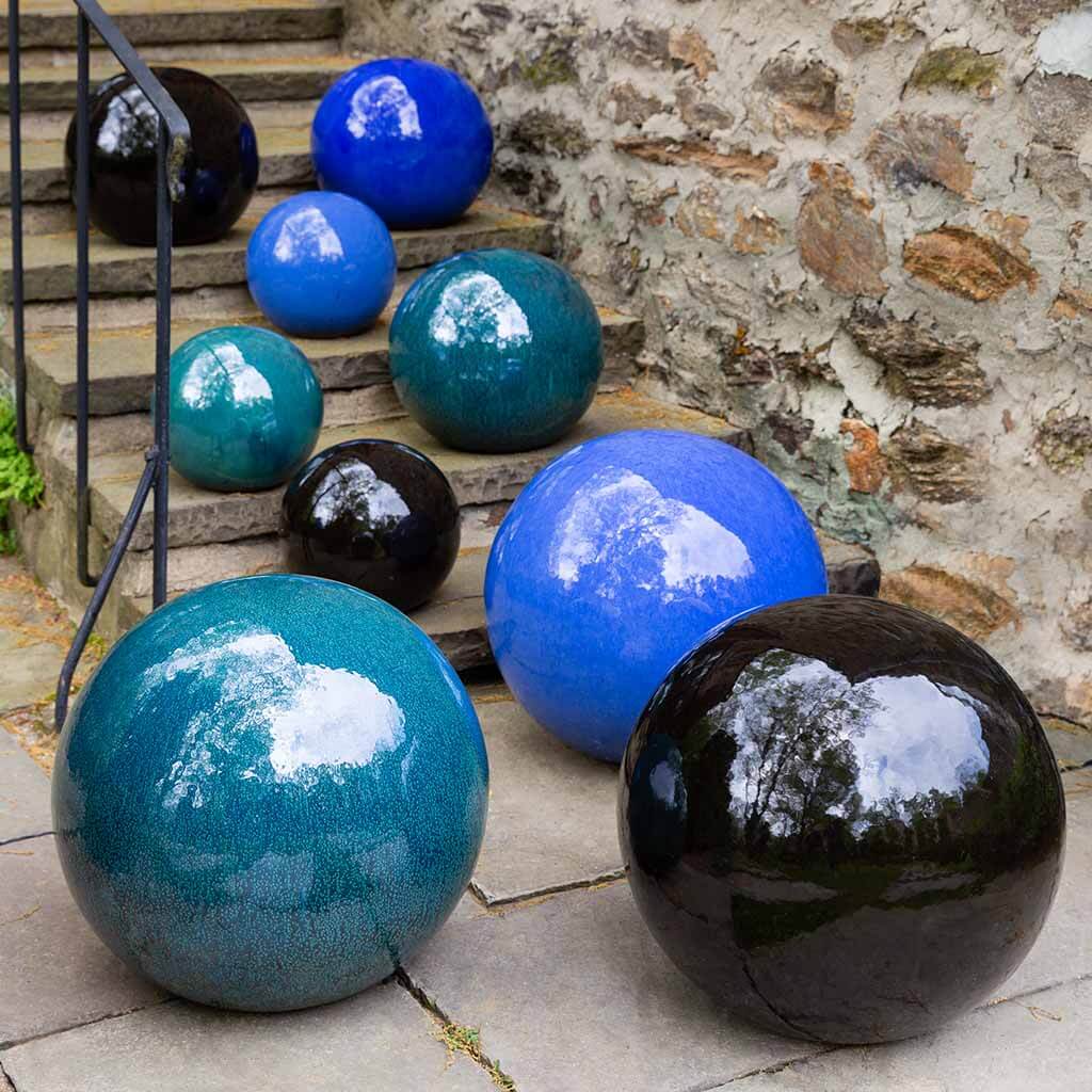 Photo of Campania Glazed Sphere - Marquis Gardens