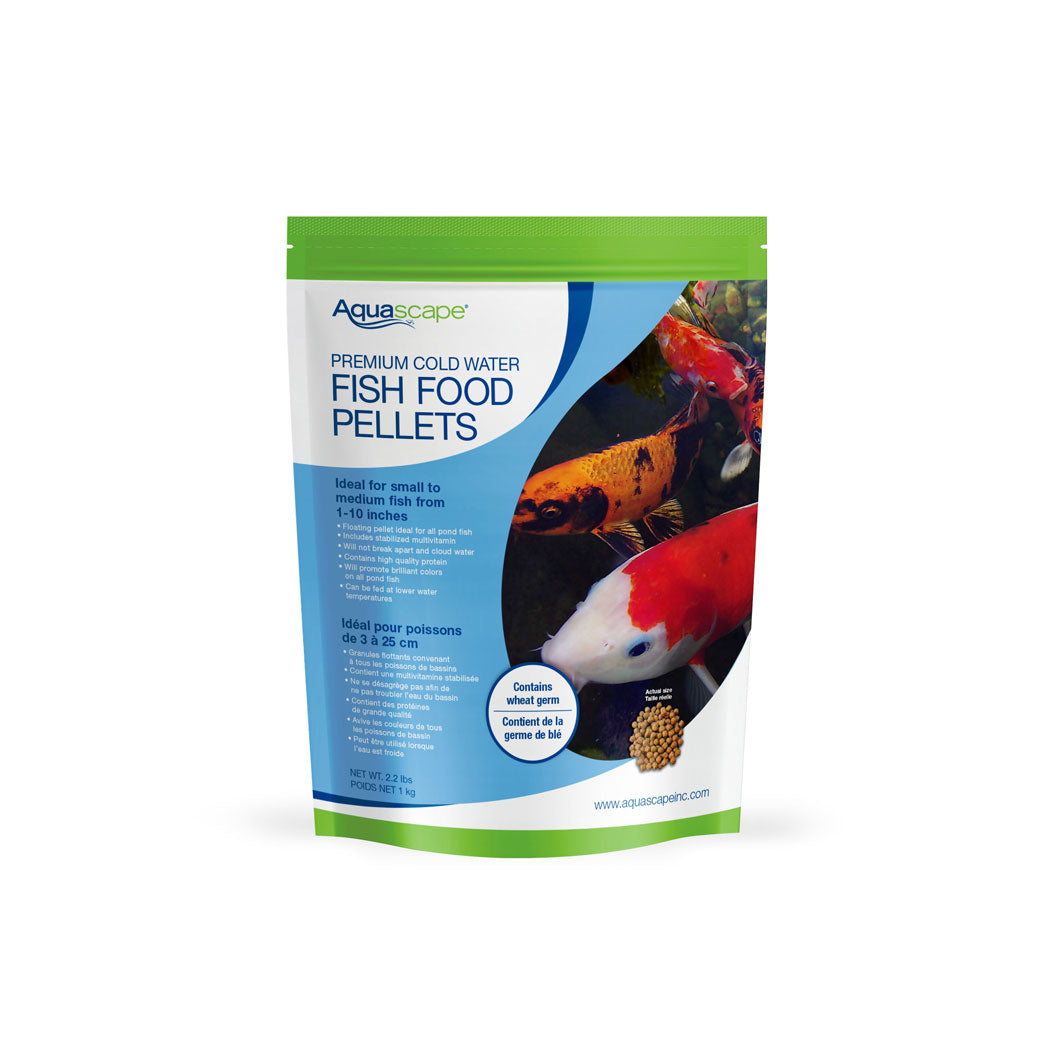 Photo of Aquascape Cold Water Fish Food Pellets - Marquis Gardens