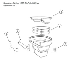 Photo of Aquascape Biofalls 1000/Microfalls Filter G2 Replacment Parts - Marquis Gardens