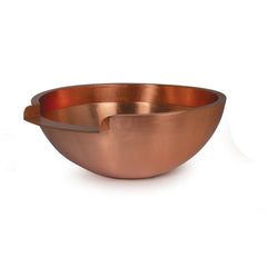 Photo of Atlantic Copper Spillway Bowl w/ 12" Spillway - 26" Round - Marquis Gardens