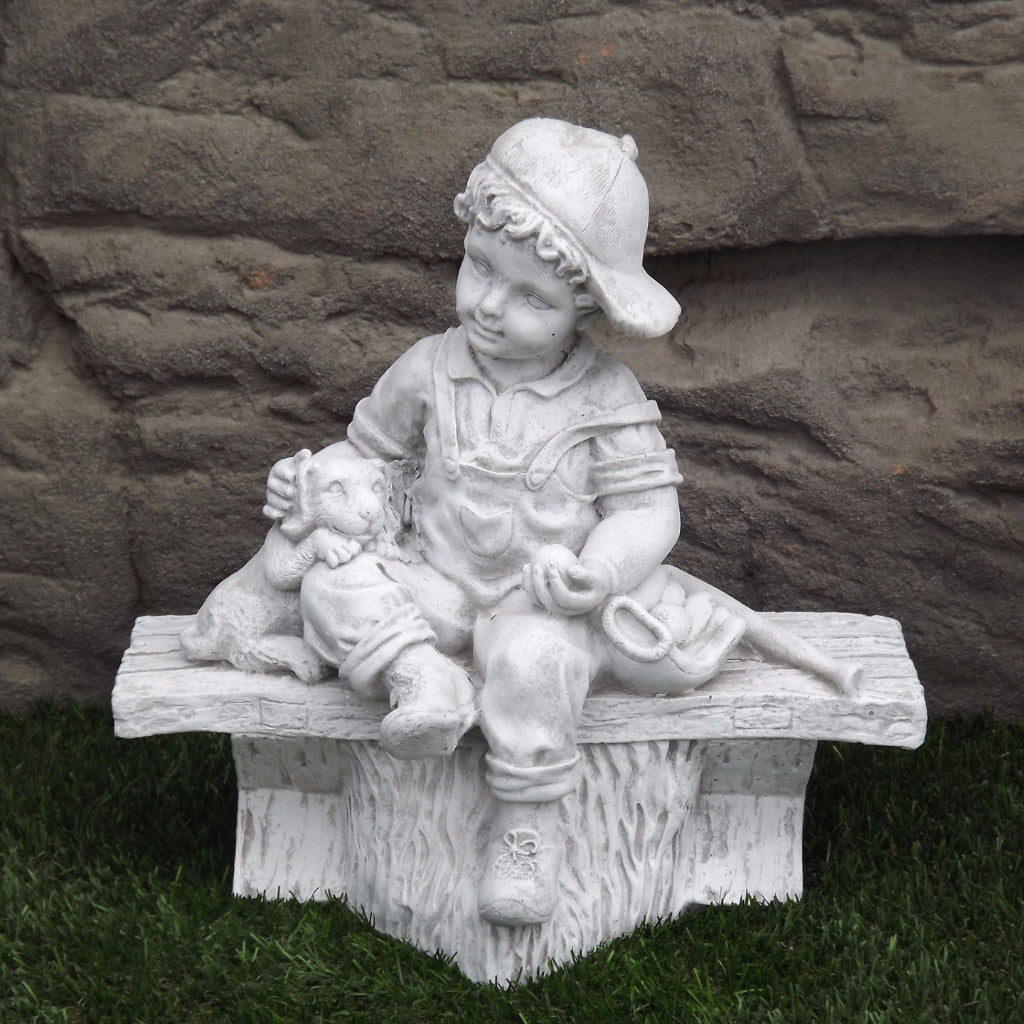 Photo of Boy on Bench - Marquis Gardens