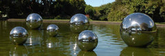 Photo of Stainless Steel Spheres  - Marquis Gardens