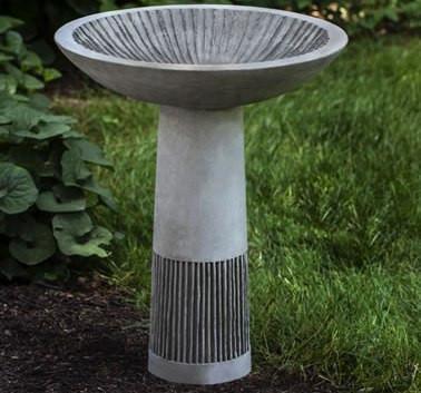 Photo of Campania Equinox Birdbath - Marquis Gardens