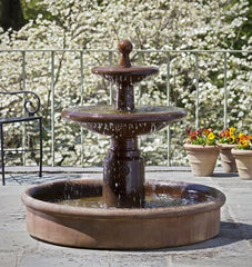 Photo of Campania Esplanade Two Tier Fountain - Marquis Gardens