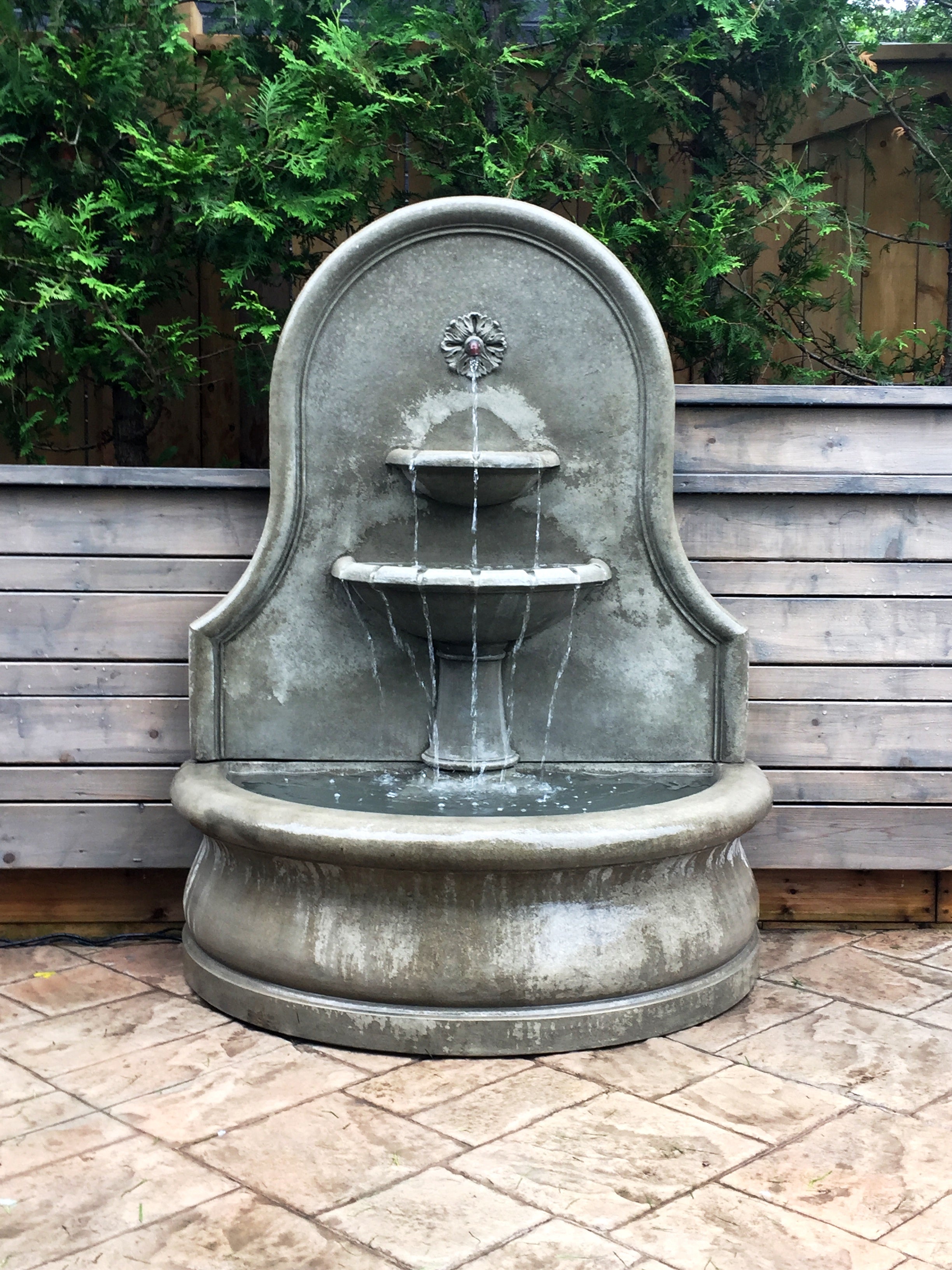 Photo of Campania Estancia Wall Fountain - Marquis Gardens