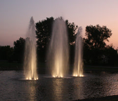 Kasco Stainless Steel Lighting (with Colored Lenses) for Floating Fountains