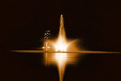 Kasco Stainless Steel Lighting (with Colored Lenses) for Floating Fountains