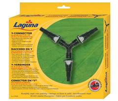 Photo of Laguna Y-connector with 3 1-1/4" Click-Fit Connectors 3/4", 1", 1-1/4" Adapters - Marquis Gardens