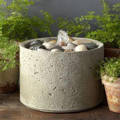 Photo of Campania M-Series Pebble Fountain - Marquis Gardens