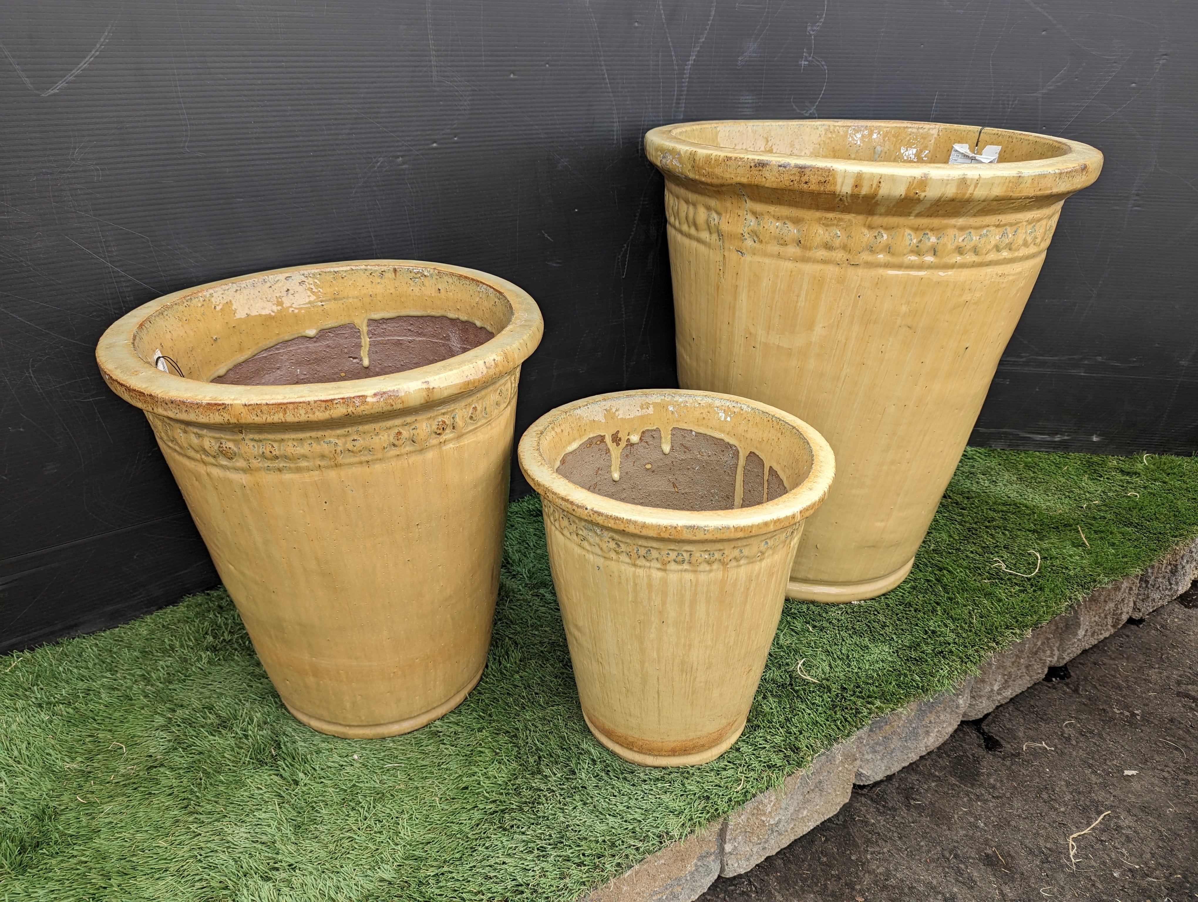 Photo of Campania Portales Planter - Brown - Marquis Gardens