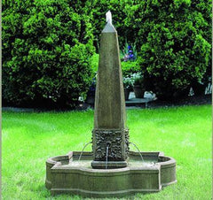 Photo of Campania Palazzo Obelisk Fountain - Marquis Gardens