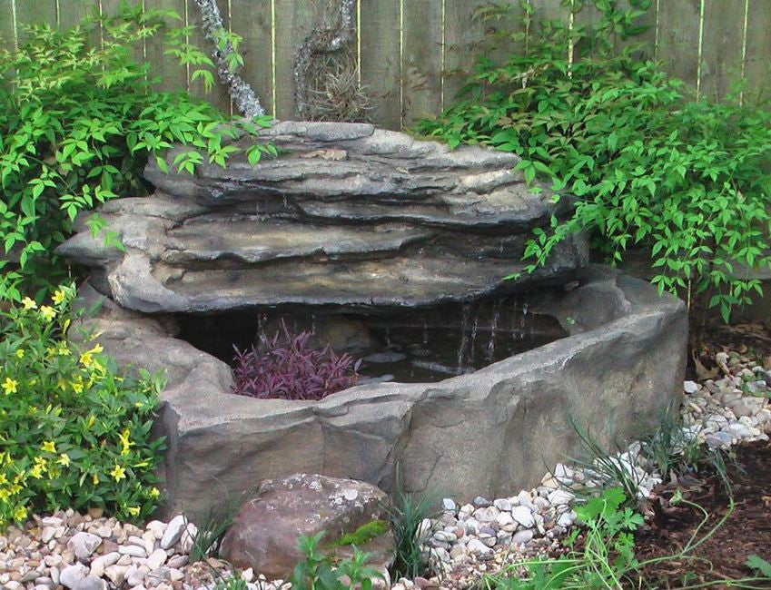 Photo of Petite Pools - Small Patio Pond by Universal Rocks - Marquis Gardens