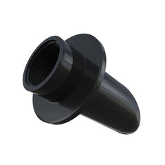 Round Black Wall Scupper