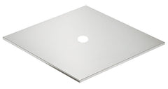 24" Aluminum Square Plate with 1.25" Core Out