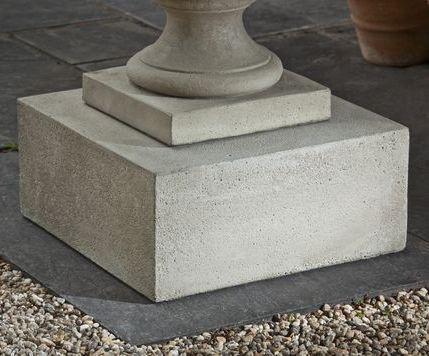 Photo of Campania Textured Low Sq Pedestals - Marquis Gardens