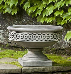 Photo of Campania Williamsburg Low Fretwork Urn - Marquis Gardens