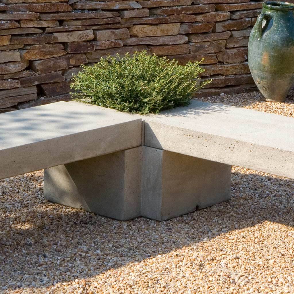 Photo of Campania Modular Bench Components - Marquis Gardens