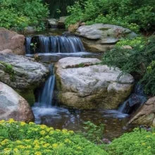 Photo of Aquascape Medium Pondless Waterfall Kit with 16' Stream - Marquis Gardens