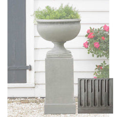 Wburg Tayloe House Urn w/ Classic Tall Pedestal