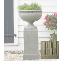 Wburg Tayloe House Urn w/ Classic Tall Pedestal