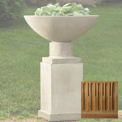 Savoy Planter with Pedestal